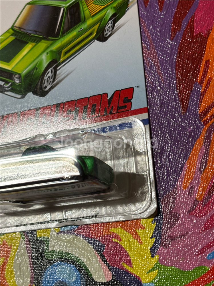 미개봉) 폭스바겐 캐디 다이캐스트 핫휠 인테리어 소품--2