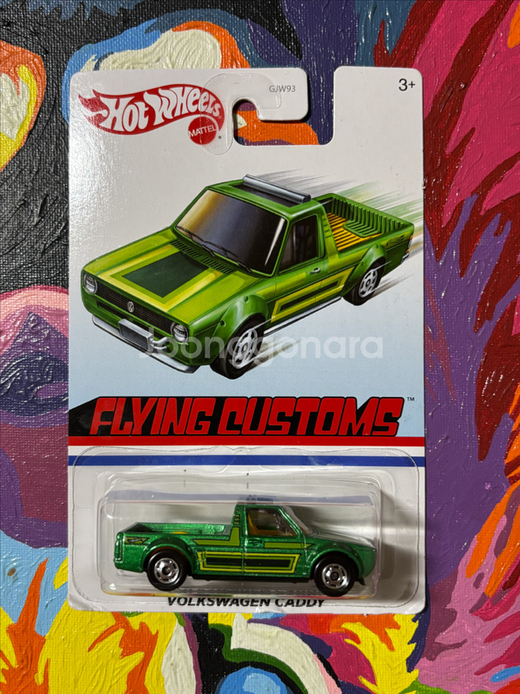 미개봉) 폭스바겐 캐디 다이캐스트 핫휠 인테리어 소품--0