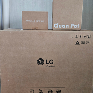 lg 틔운미니 식물재배기 클린팟,씨앗키트 포함 3종 미개봉 새제품