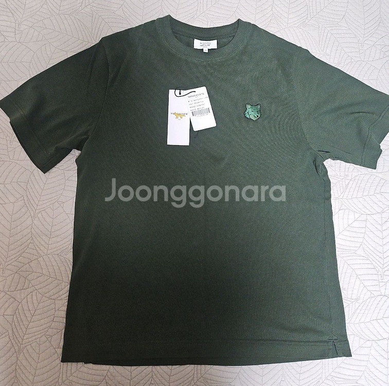 메종키츠네 반팔티셔츠--0