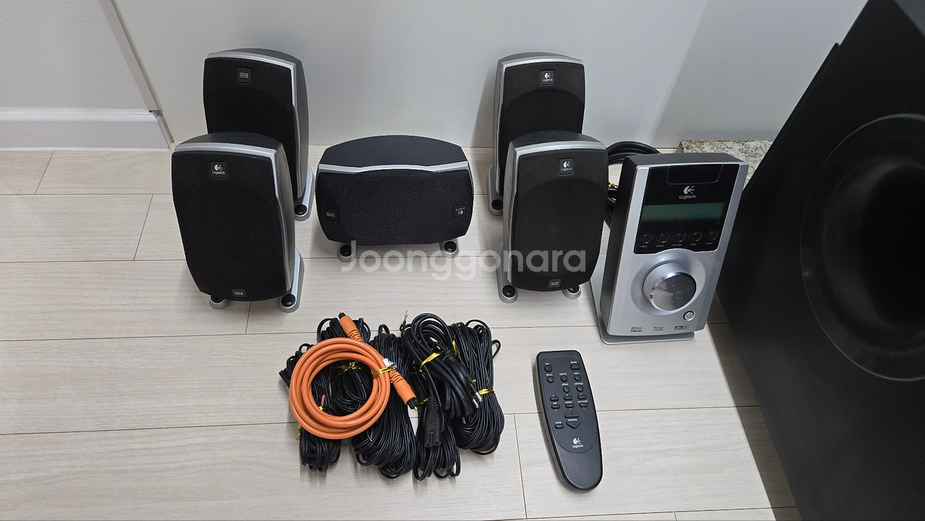 [부산] 로지텍 Z5500 5.1채널 홈시어터 스피커 팝니다--1