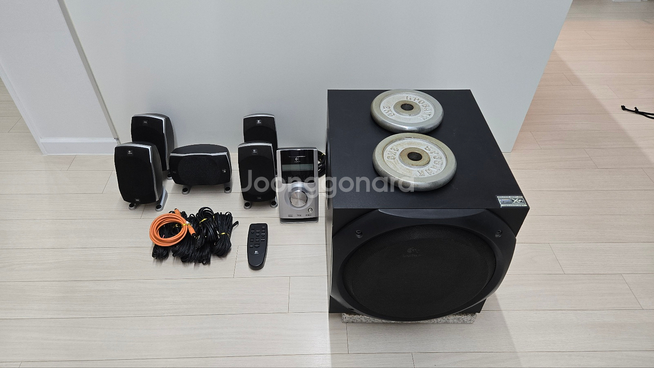 [부산] 로지텍 Z5500 5.1채널 홈시어터 스피커 팝니다--0