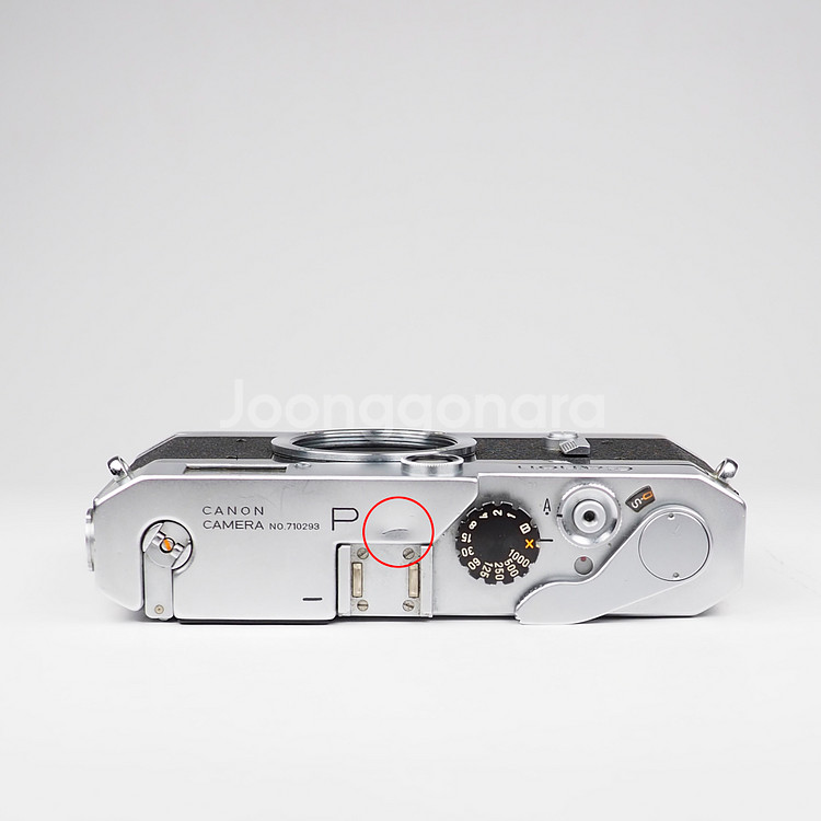 캐논 P (CANON P) 필름카메라 710293 + 전용 노출계--3
