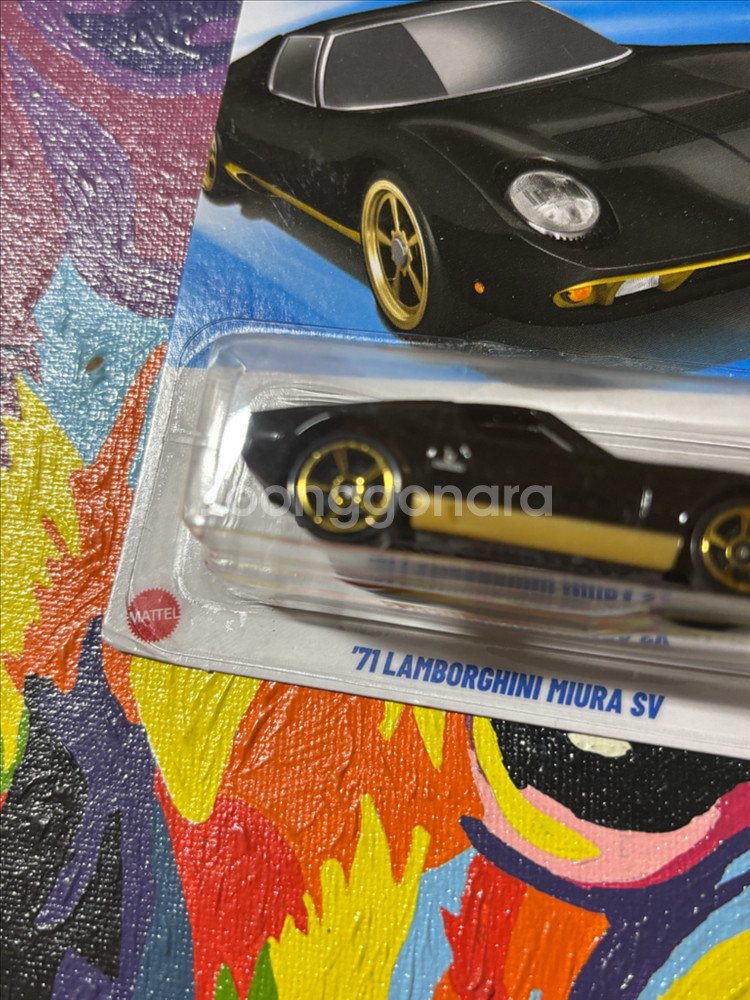 미개봉) 람보르기니 미우라 다이캐스트 핫휠 인테리어 소품--3