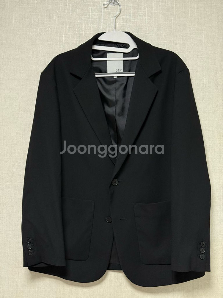 247시리즈 스테디 컴포트 셋업 자켓 BLACK XS--5