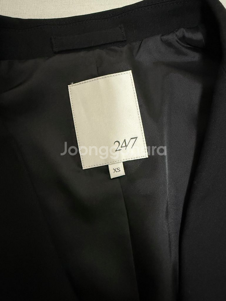 247시리즈 스테디 컴포트 셋업 자켓 BLACK XS--8