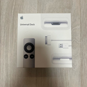 애플 유니버셜 독 3종류(미개봉2개, 개봉1개)