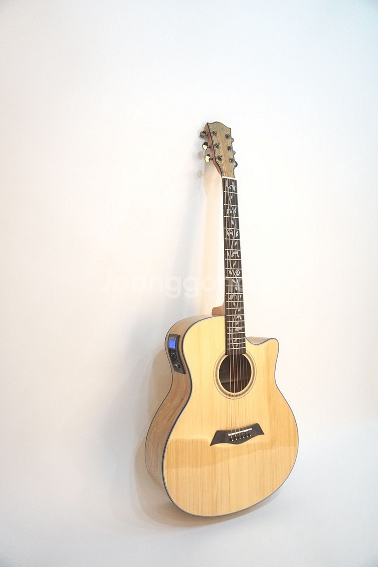 새제품 EQ 원목 탑솔리드 오동나무 통기타 기타--1