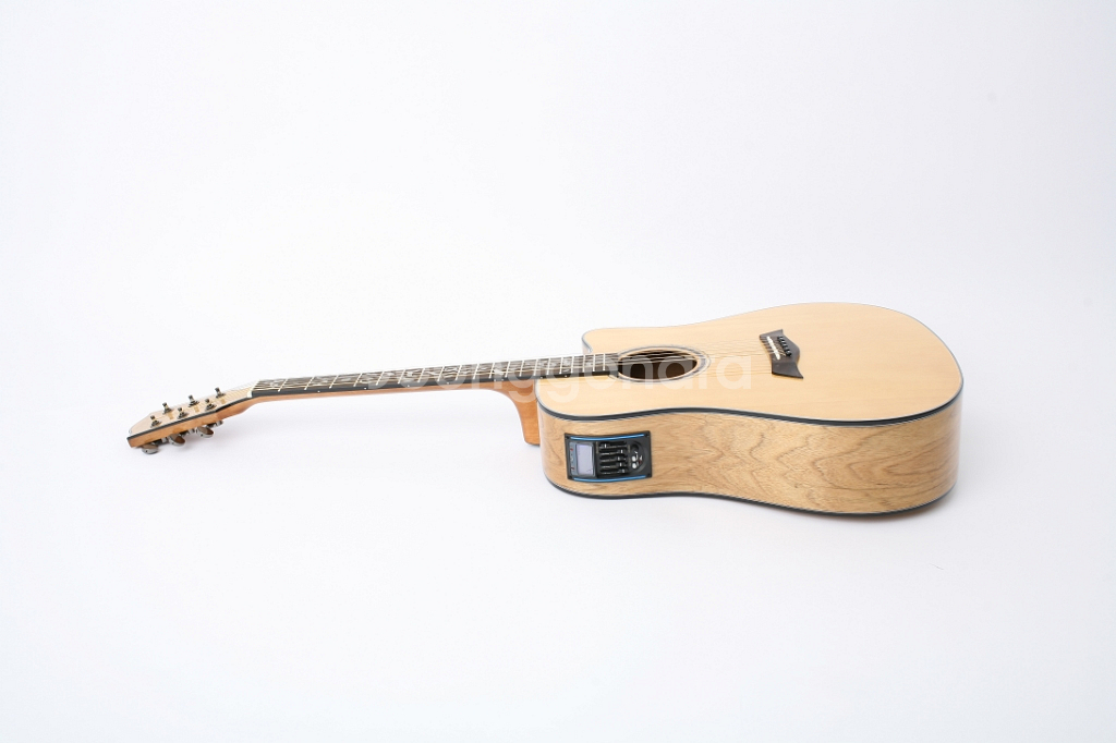 새제품 EQ 원목 탑솔리드 오동나무 통기타 기타--6
