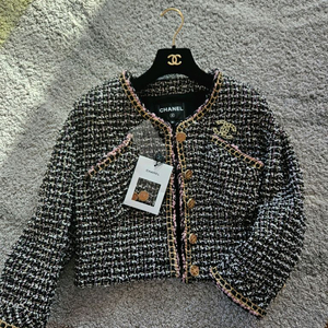 샤넬 21 공방 트위드 자켓36