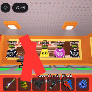 브레인롯즈 훔치기 시크릿 럭블 판매