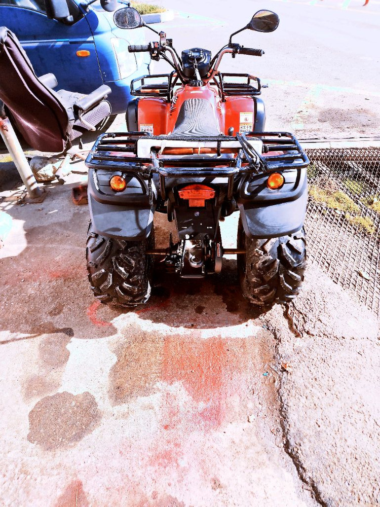 관리기 대형 ATV 사륜 오토바이--1
