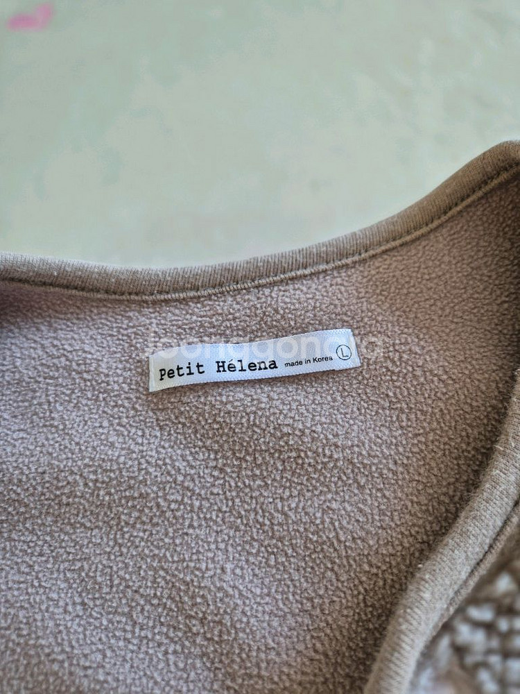 쁘띠헬레나 양털조끼 L 5-6세--6