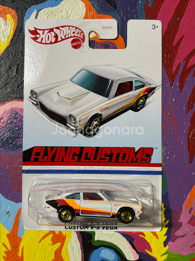 미개봉) 커스텀 v-8 베가 다이캐스트 핫휠 인테리어 소품--0