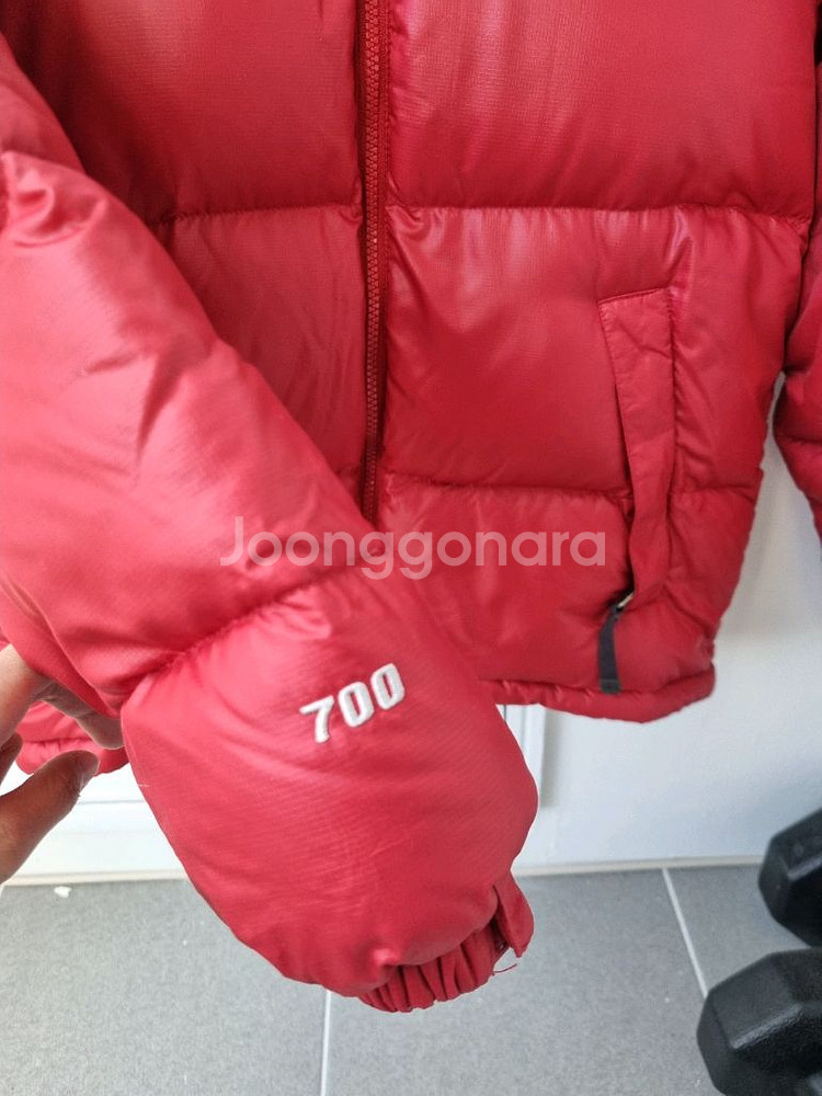 노스페이스 눕시 700 패딩--2