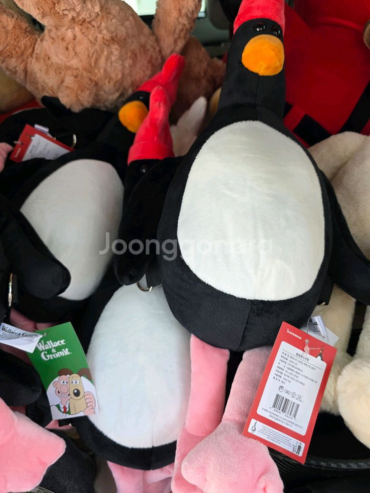 월레스와그로밋. 맥그로우 가방 인형--0