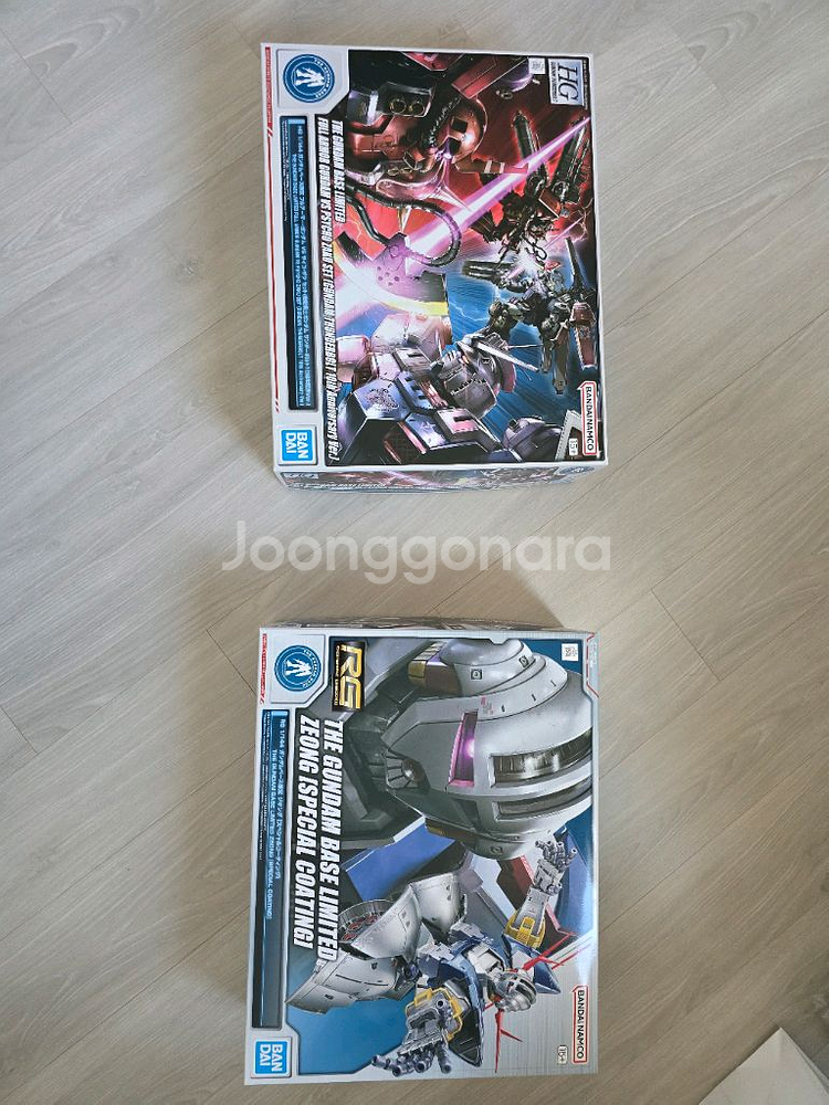 RG 지옹 스페셜 코팅, 썬더볼트 10주년 풀아머 vs 사이코자쿠 미개봉--0