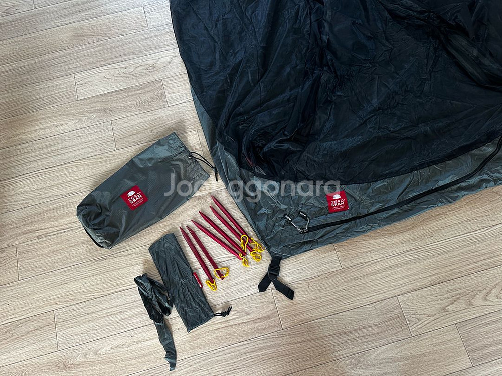 제로그램 텐트 백패킹 캠핑--1