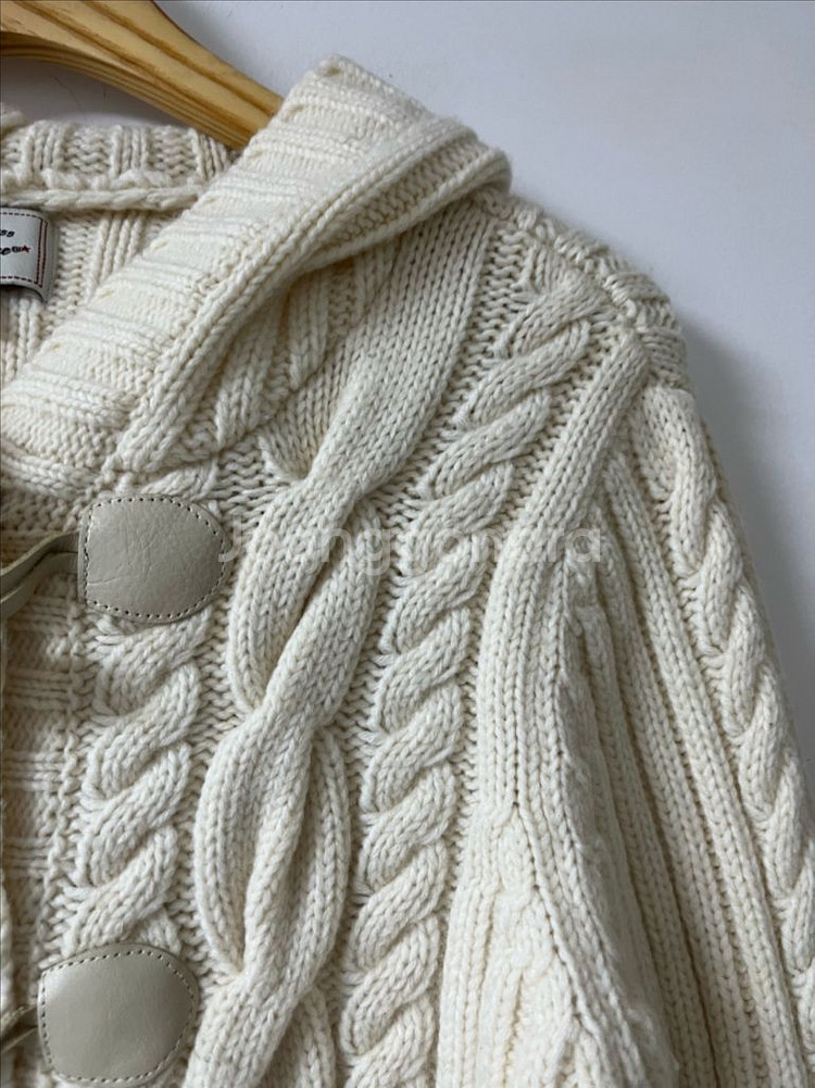 리바이스 떡복이 후드 니트 자켓--3