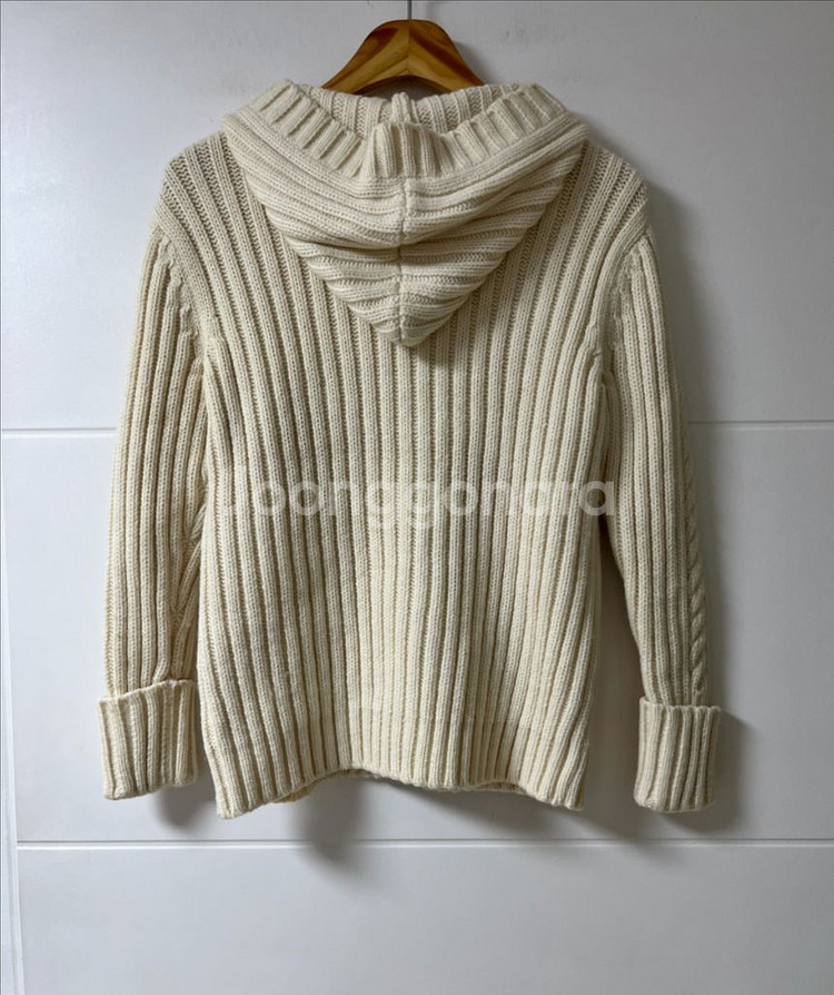 리바이스 떡복이 후드 니트 자켓--1