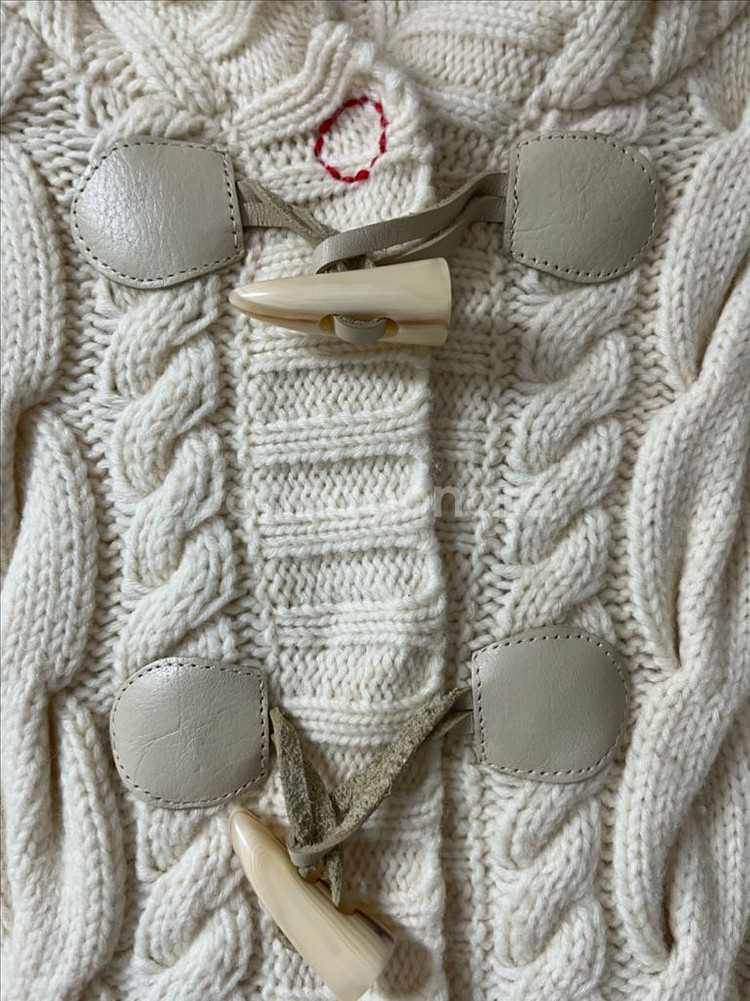 리바이스 떡복이 후드 니트 자켓--5