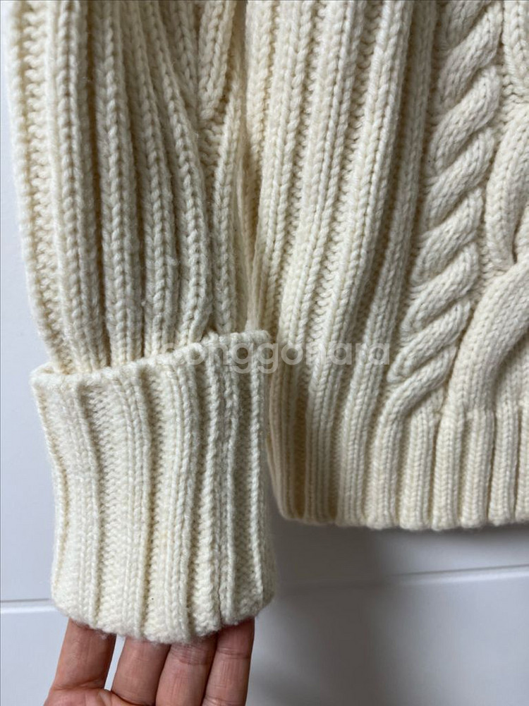 리바이스 떡복이 후드 니트 자켓--7