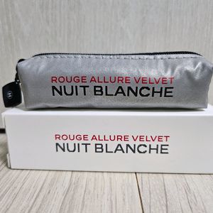 정품) 샤넬 실버 미니 파우치 (코스메틱)