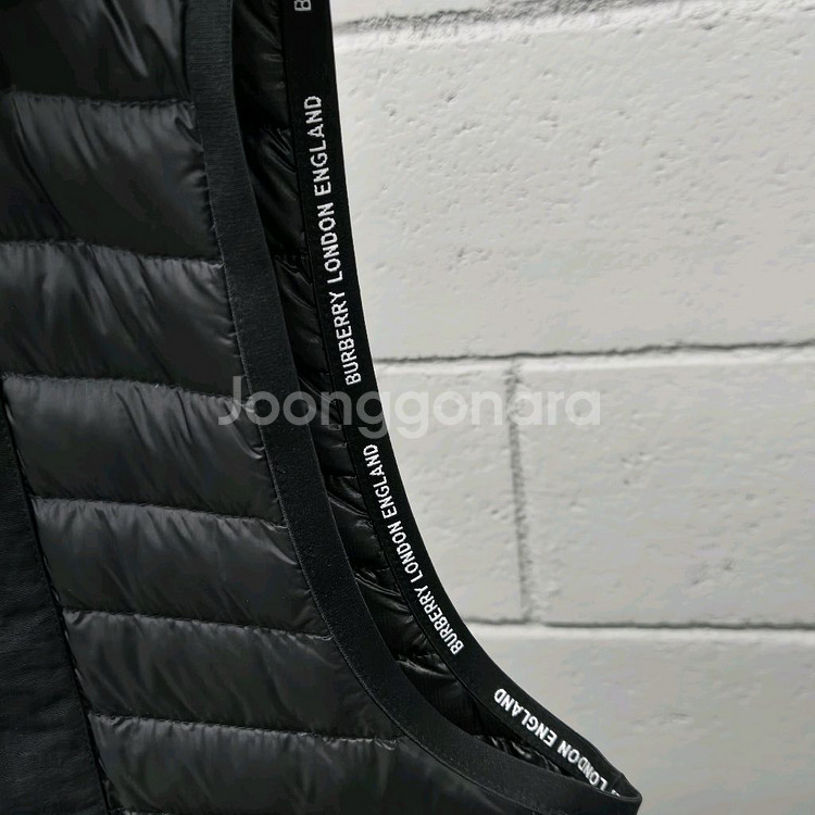 버버리 로고 경량패딩 조끼패딩 XXL--3