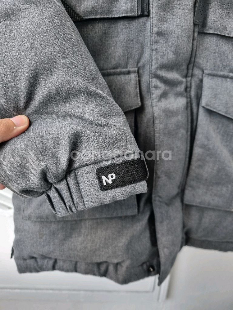 네파 키즈 롱패딩--1