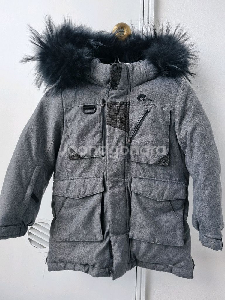 네파 키즈 롱패딩--0