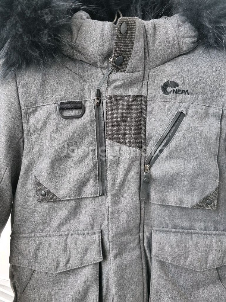 네파 키즈 롱패딩--2