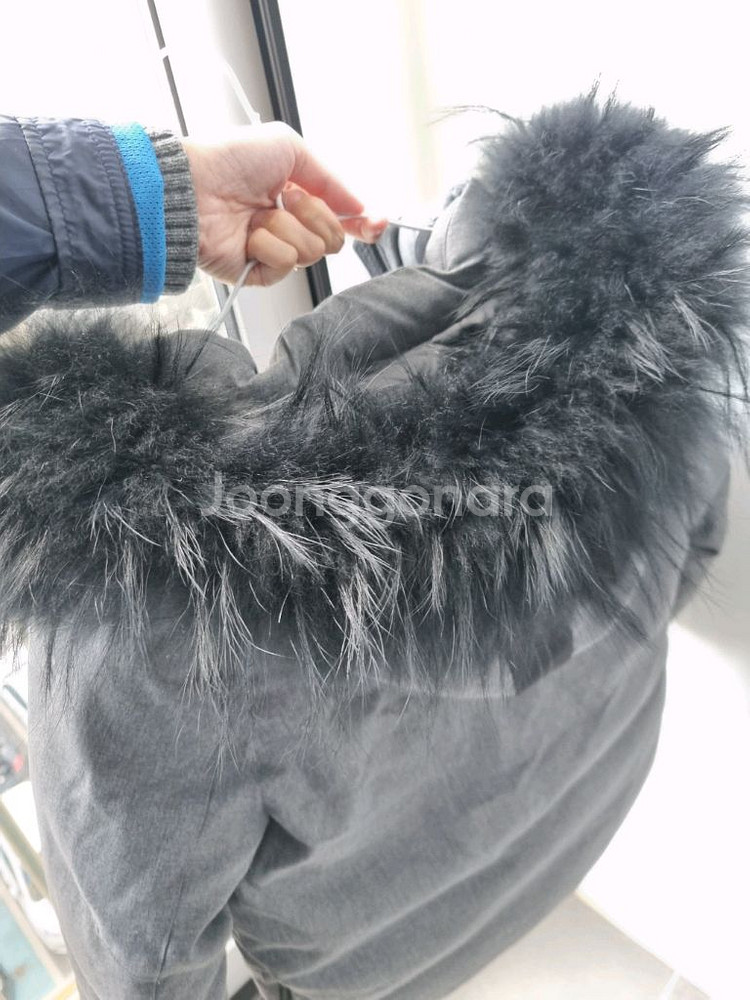 네파 키즈 롱패딩--4