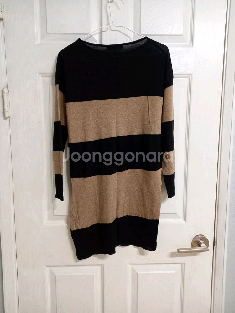 단가라 니트원피스--2