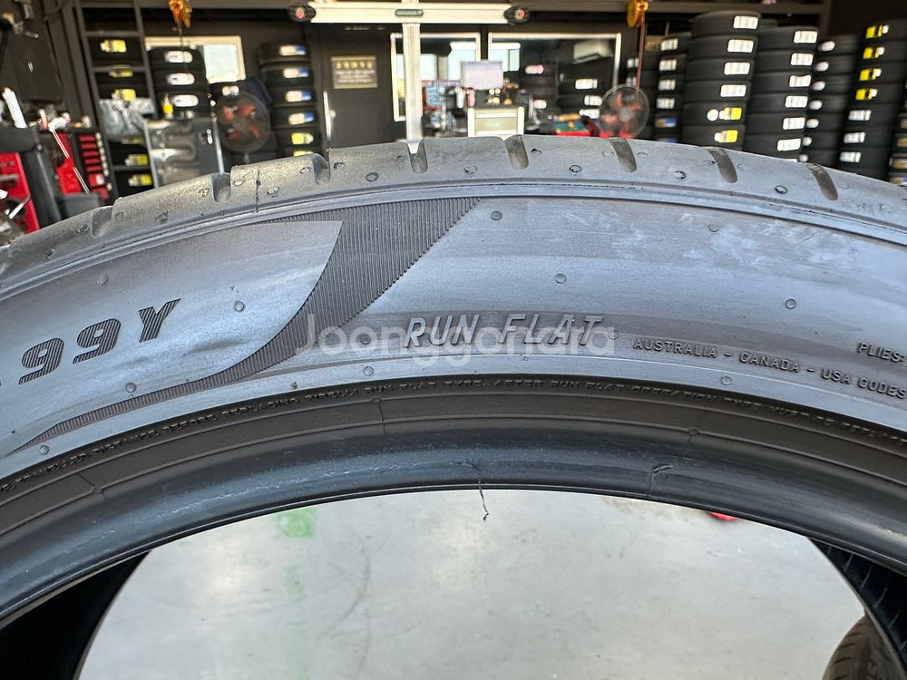 245 40 20,275 35 20 피렐리 피제로 런플렛 중고타이어 한대분 판매--3