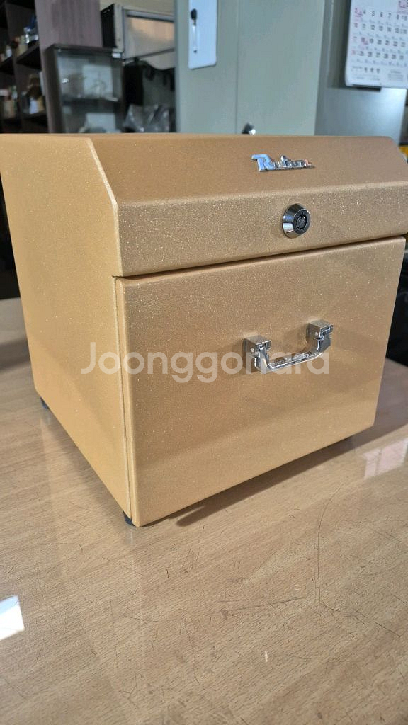 자물쇠 금전함,영수증함--2