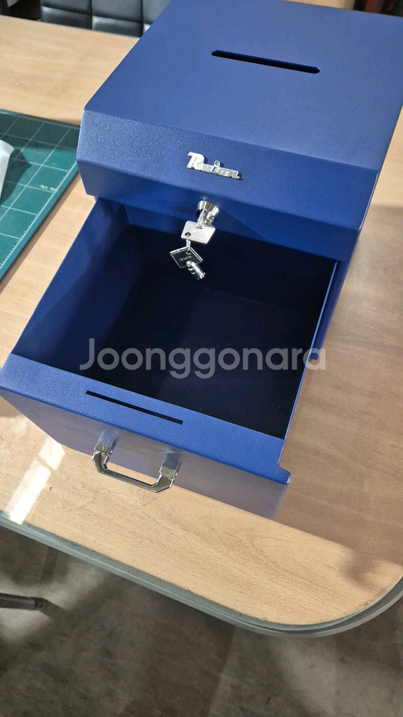 자물쇠 금전함,영수증함--5