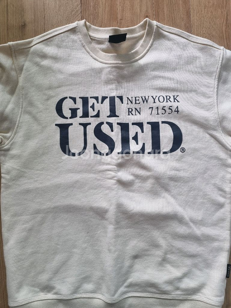 갯유즈드 맨투맨 티셔츠 M--1