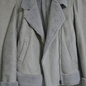 밝은회색 무스탕(여성)44~66