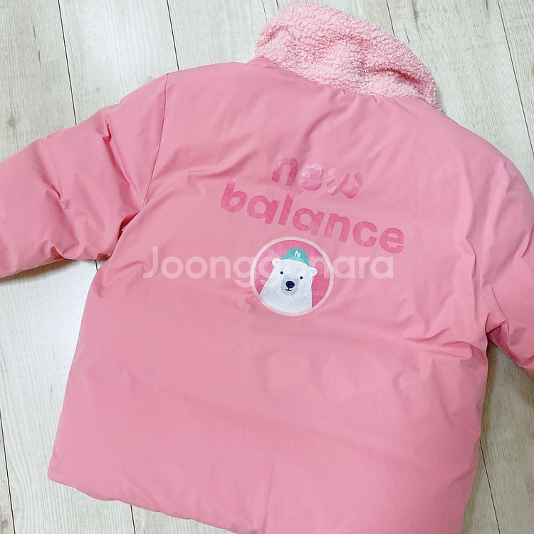 뉴발란스 키즈 양면구스다운 패딩점퍼110--1