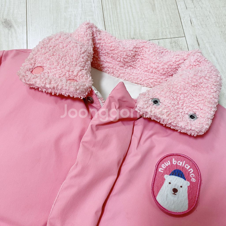 뉴발란스 키즈 양면구스다운 패딩점퍼110--2