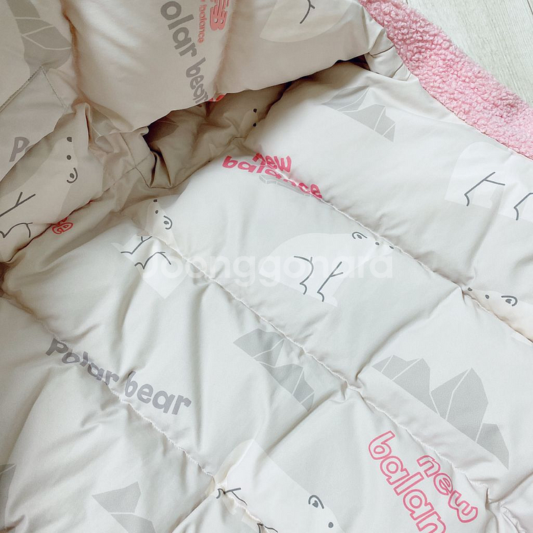 뉴발란스 키즈 양면구스다운 패딩점퍼110--5