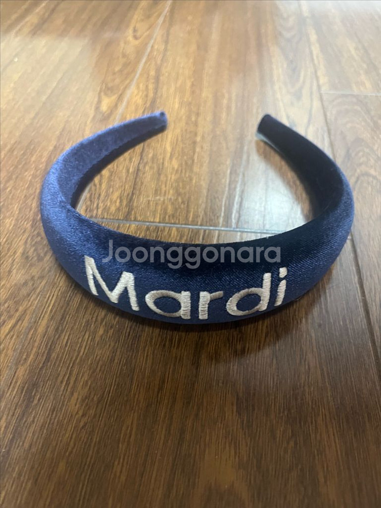 마르디 네이비 헤어밴드(머리띠) 팝니다--0