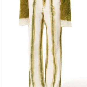 (11/2업뎃) 솔티페블 그린 스트라이프 팬츠