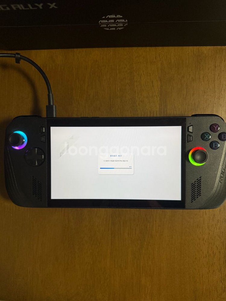 ROG Ally X 흑갈리 1TB 팝니다.--1