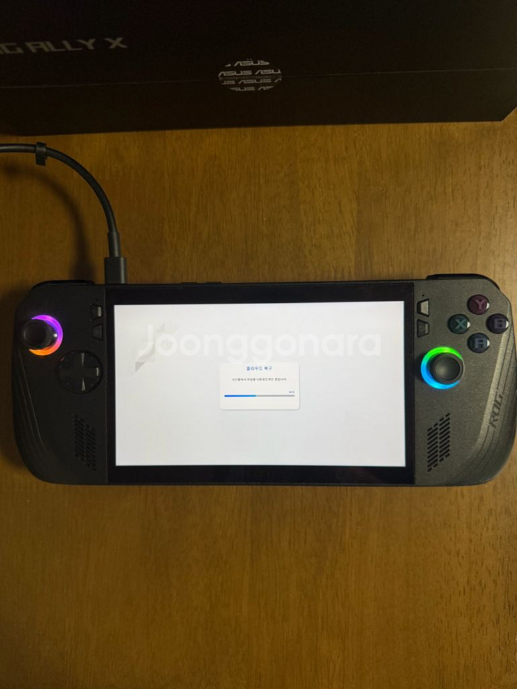 ROG Ally X 흑갈리 1TB 팝니다.--0