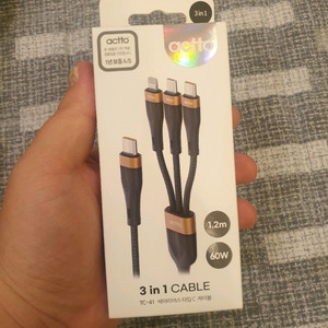 아코토 3in1 USB-C 케이블