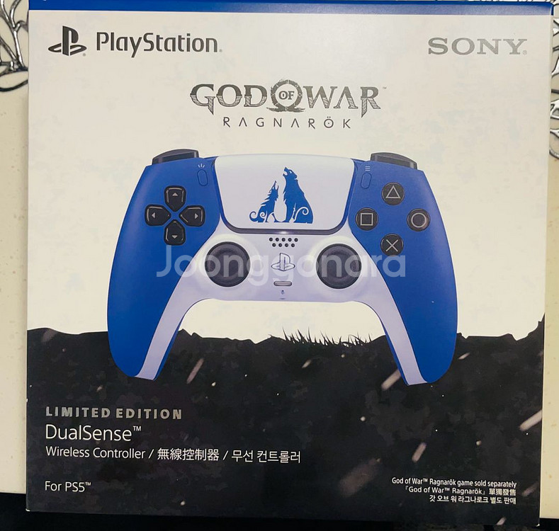 ps5 갓오브워 한정판 듀얼센스--0