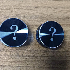 물음표 골전도 스피커 블루투스 휴대용 초미니 야외용 스피커 2개