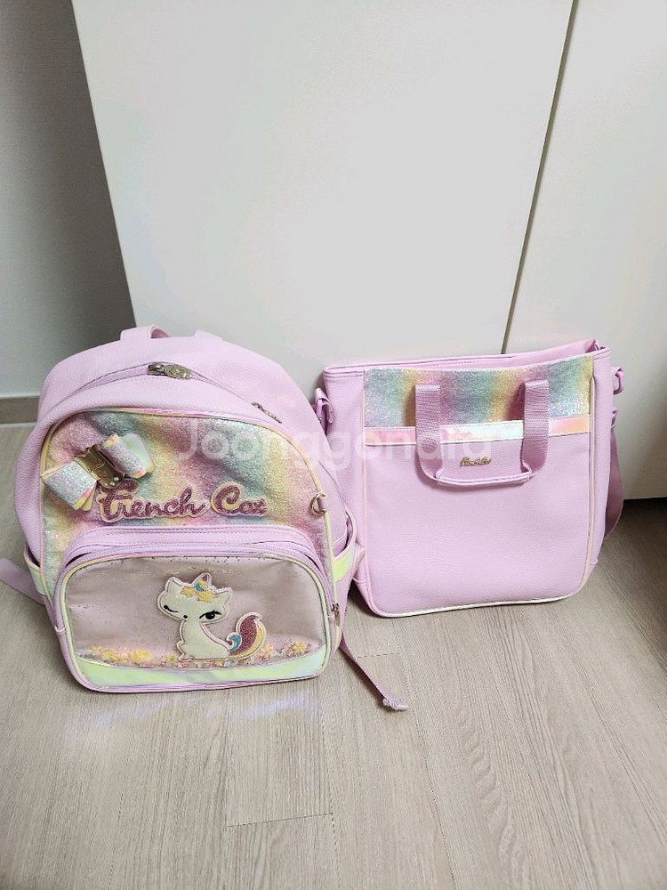 프렌치캣 책가방 세트 * 휴대폰 가방--0