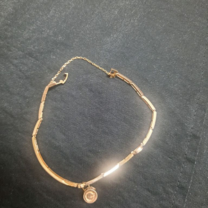 14k핑코골드 팔찌